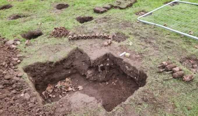 В Англии под детским парком нашли 176 бомб времён Второй мировой